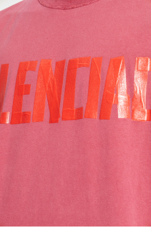 Balenciaga Camiseta con logo impreso