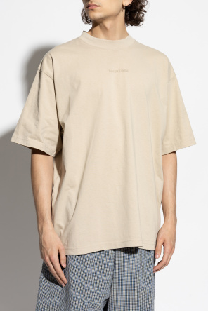 Balenciaga Camiseta con logo bordado