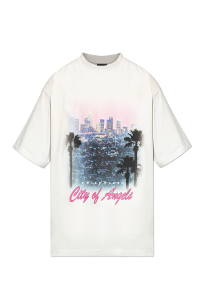 T-shirt with colorful print