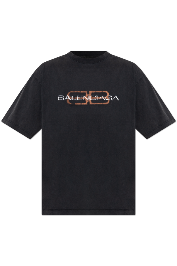 T-shirt with a crinkled effect, zdjęcie 1 T-shirt with a crinkled effect od Balenciaga