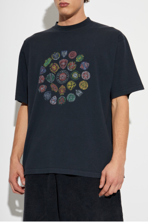 Balenciaga T-shirt with colorful print