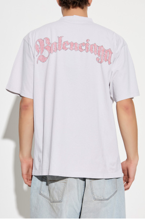 Balenciaga Camiseta con estampado de colores