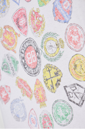 Balenciaga Camiseta con estampado de colores