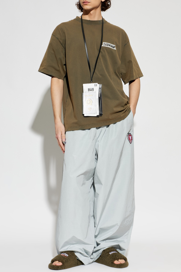 Balenciaga T-shirt with vintage effect