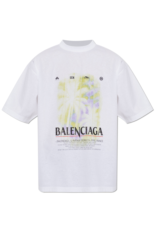 T-shirt with logo od Balenciaga