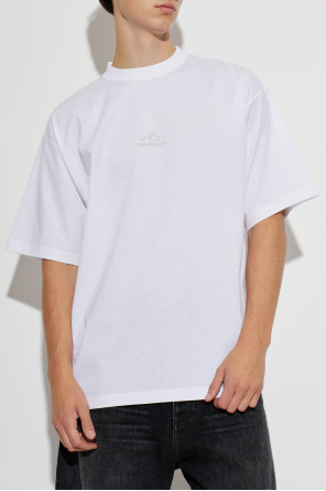 Balenciaga T-Shirt mit aufgedrucktem Logo