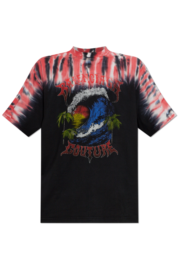 T-shirt with colorful print od Balenciaga