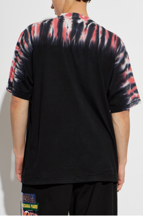 Balenciaga T-Shirt mit buntem Aufdruck