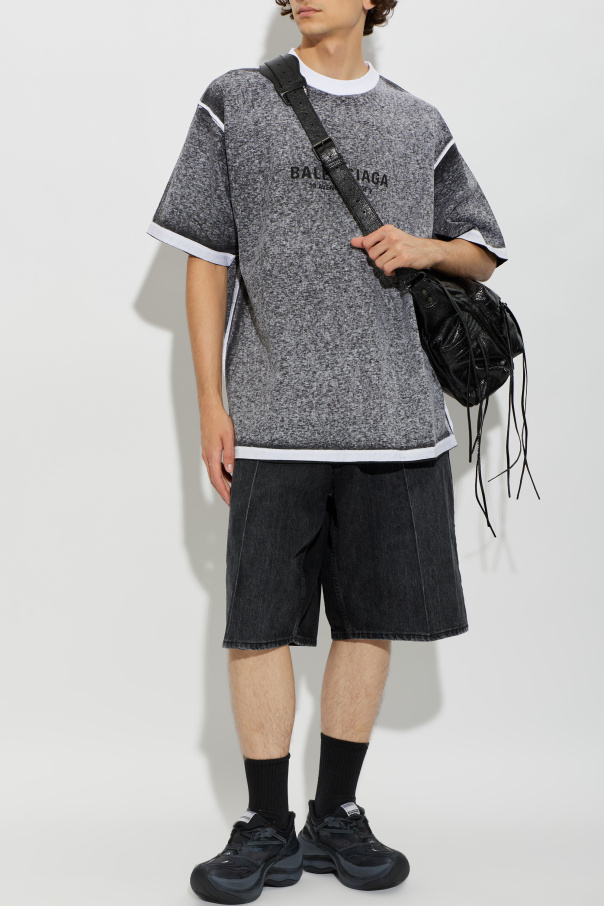 Balenciaga Cotton T-shirt with logo