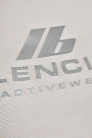 Balenciaga T-shirt sportowy z logo