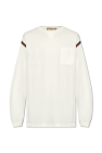 Gucci cream T-shirt with long sleeves