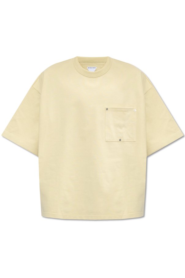 Cotton T-shirt od cut-out Bottega Veneta