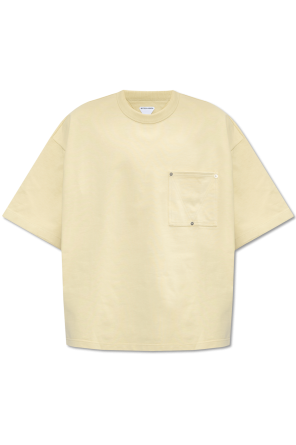 Bottega Veneta chevron colour-block polo shirt