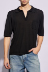 Saint Laurent BLACK Wool polo shirt