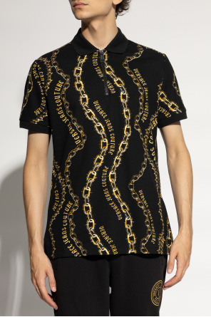 Versace Jeans Couture Polo ze wzorem