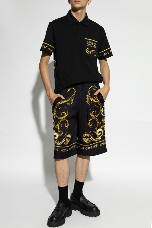 Versace Jeans Couture Polo z logo