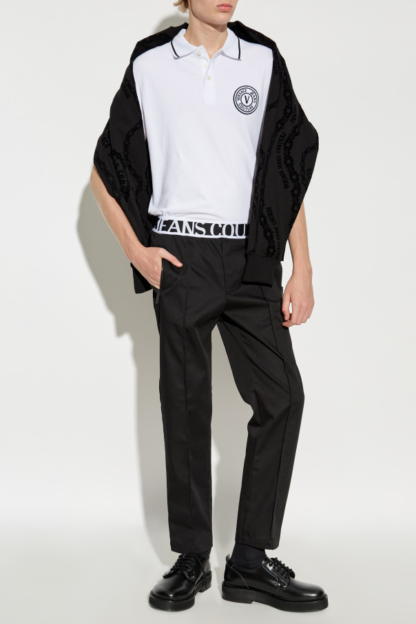 Versace Jeans Couture Polo z logo