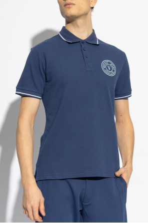 Versace Jeans Couture Polo z wyszytym logo