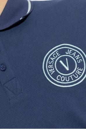 Versace Jeans Couture Polo z wyszytym logo