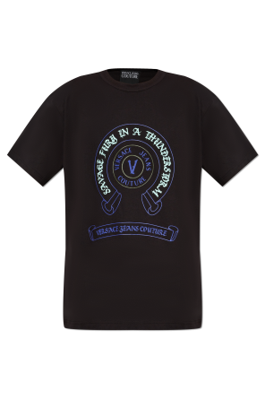 T-shirt with logo od Versace Jeans Couture