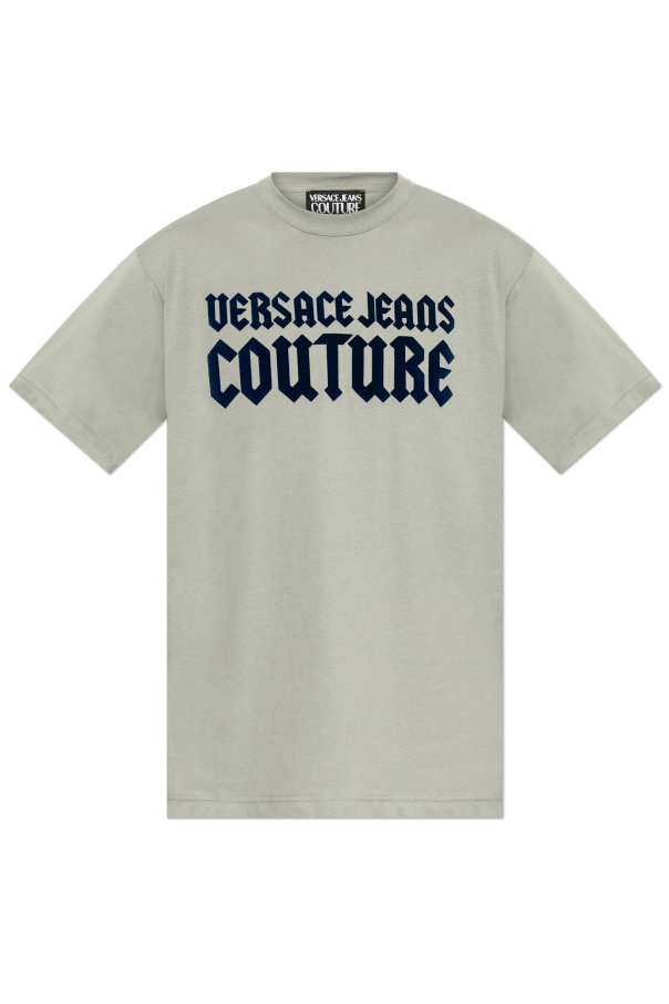 Versace Jeans Couture T-shirt with velvet logo