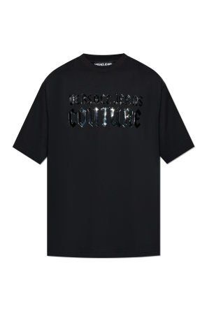 T-shirt with printed logo od Versace Jeans Couture