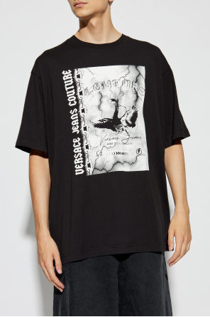 Versace Jeans Couture T-shirt z logo