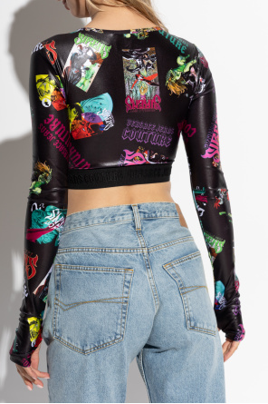 Versace Jeans Couture Top with a pattern