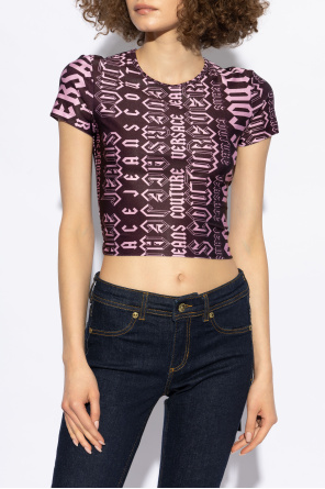 Versace Jeans Couture Top with a pattern