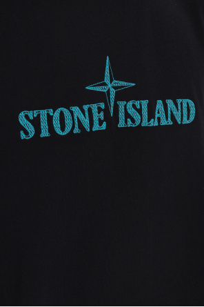 Stone Island T-shirt amp with logo
