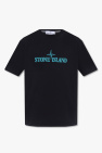 Stone Island Junior TEEN compass logo-printed T-shirt