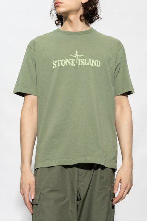 Stone Island T-shirt Christian with logo