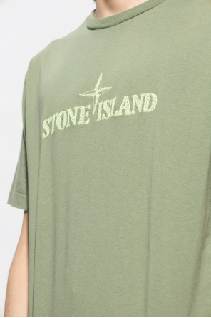 Stone Island T-shirt Christian with logo