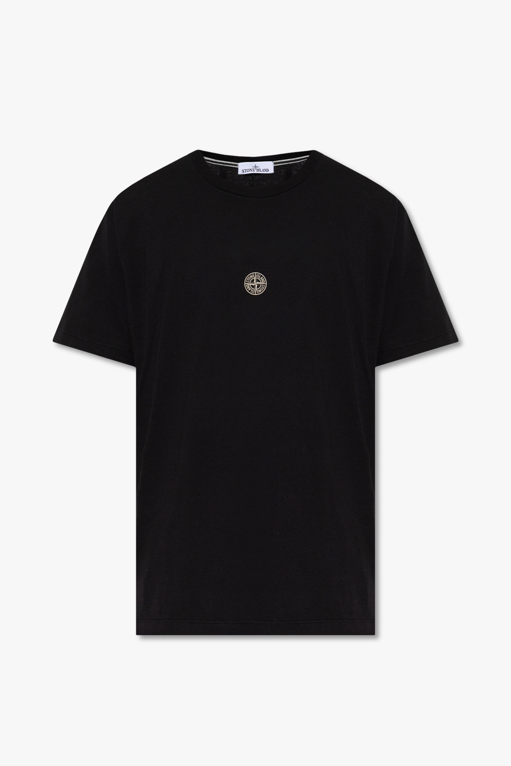 Stone Island COLLUSION T-shirt z piki z długim rękawem