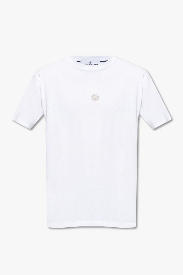 Stone Island the pullover mock neck is a timeless sporting staple from