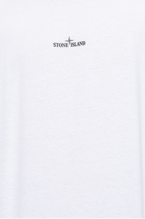 Stone Island Raging Bull Blue Cut And Sew Peached Jersey Rugby sprayground shirt