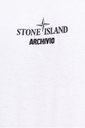 Stone Island Burton Menswear Cut and sew-sweatshirt med ståkrave i grå