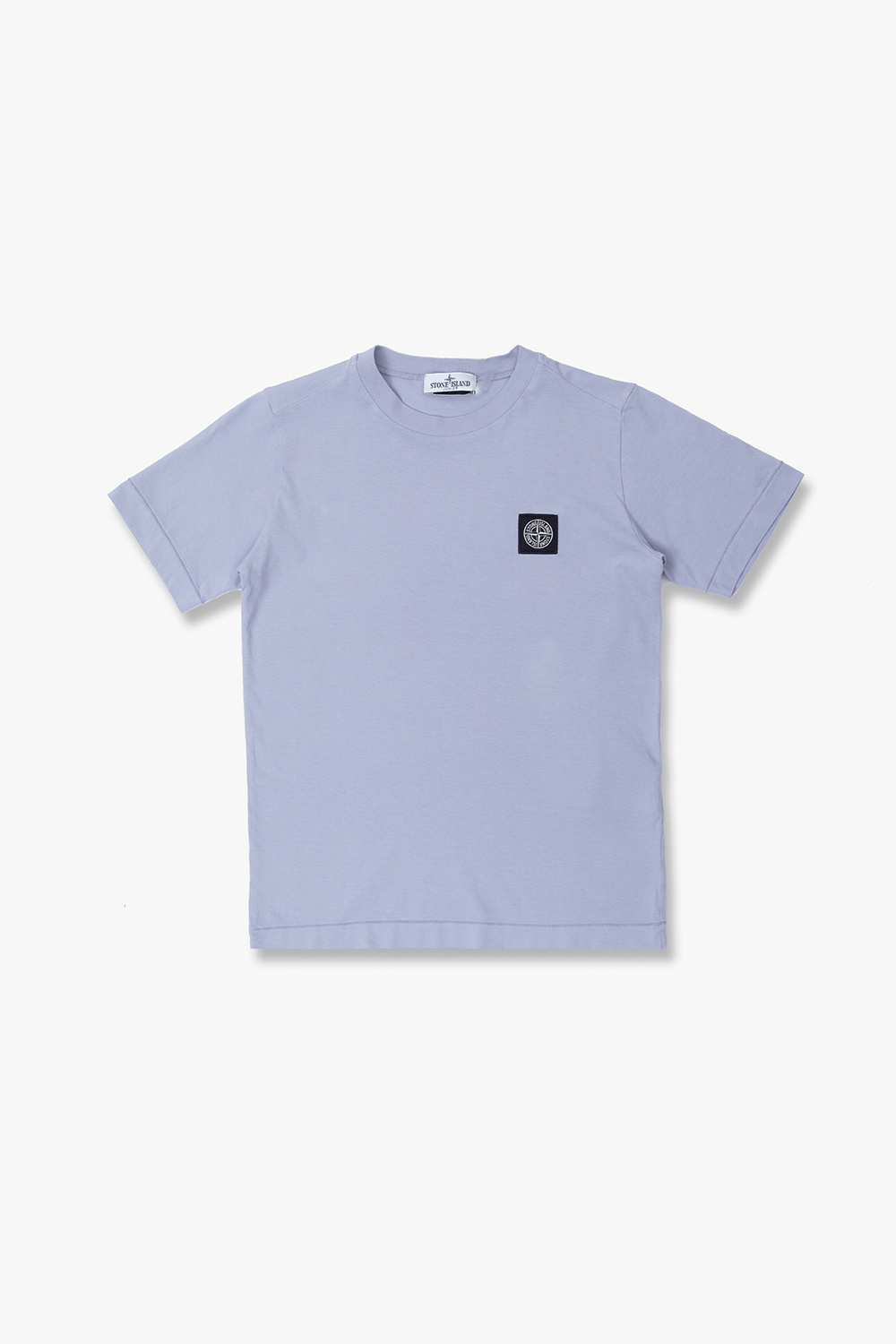 Stone Island Kids Polo-shirt collar Warm fabric Slim fitting Zipper closure Logo on the side