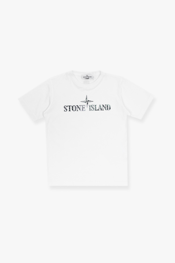 Stone Island Kids Karl Lagerfeld KL21MTS02 Neon Karl T shirt