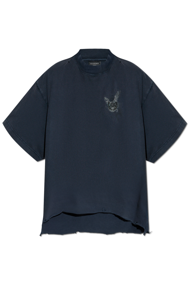 T-shirt with 'vintage' effect od Balenciaga