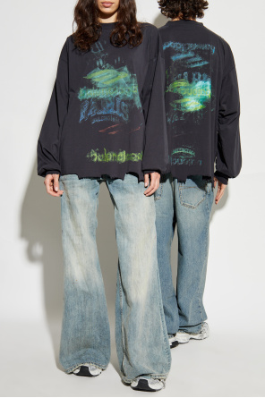 T-shirt with print od Balenciaga