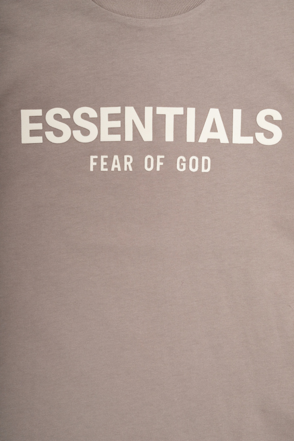 Fear Of God Essentials Kids Relaxed fit Wool shirt dress
