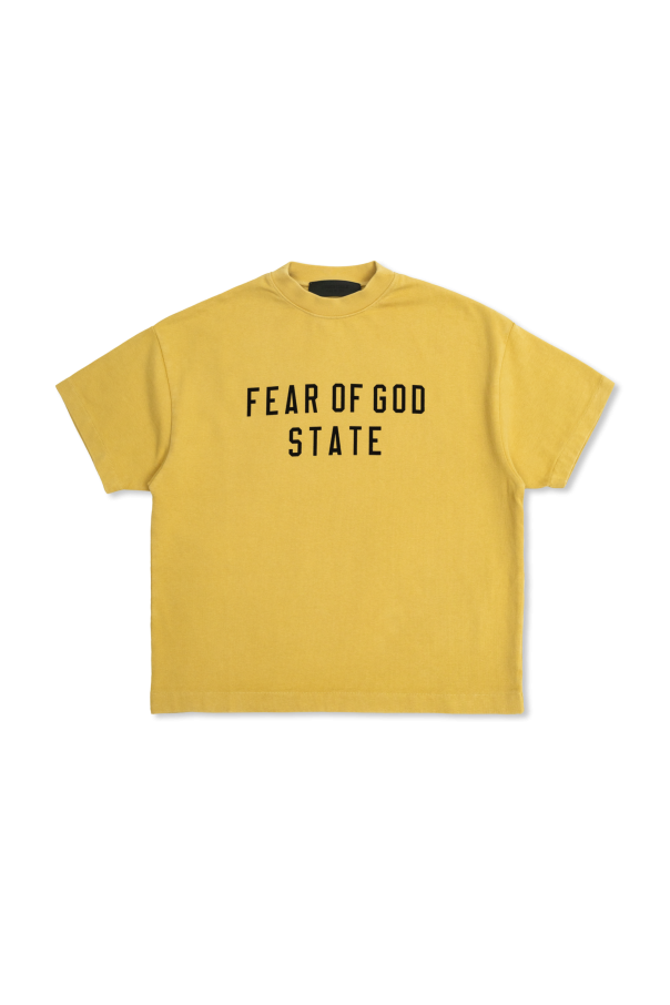 Fear Of God Essentials Kids T-shirt z nadrukowanym logo