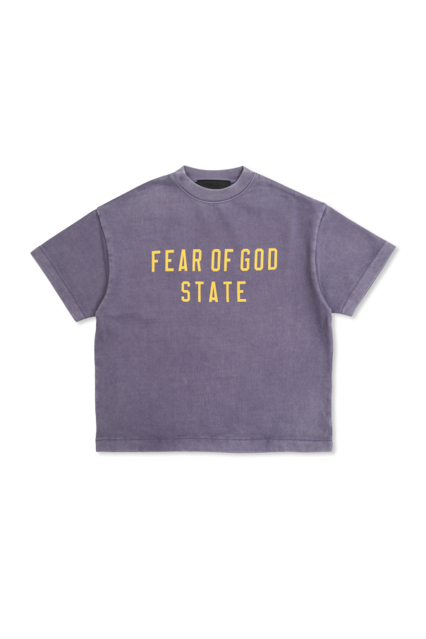 Fear Of God Essentials Kids T-shirt z nadrukowanym logo