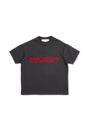 T-Shirt mit erhabenem Logo