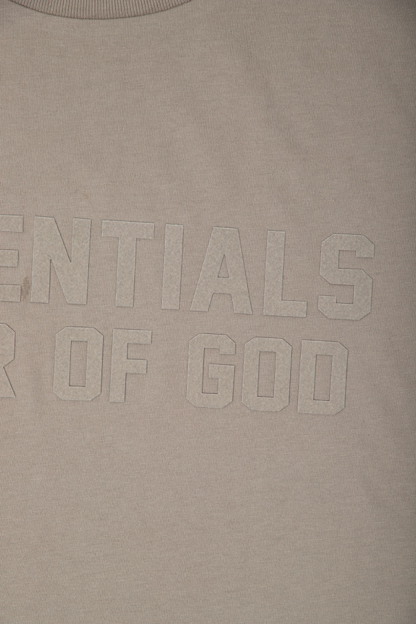 Fear Of God Essentials Kids Viking Warrior T-Shirt Uomo grigio