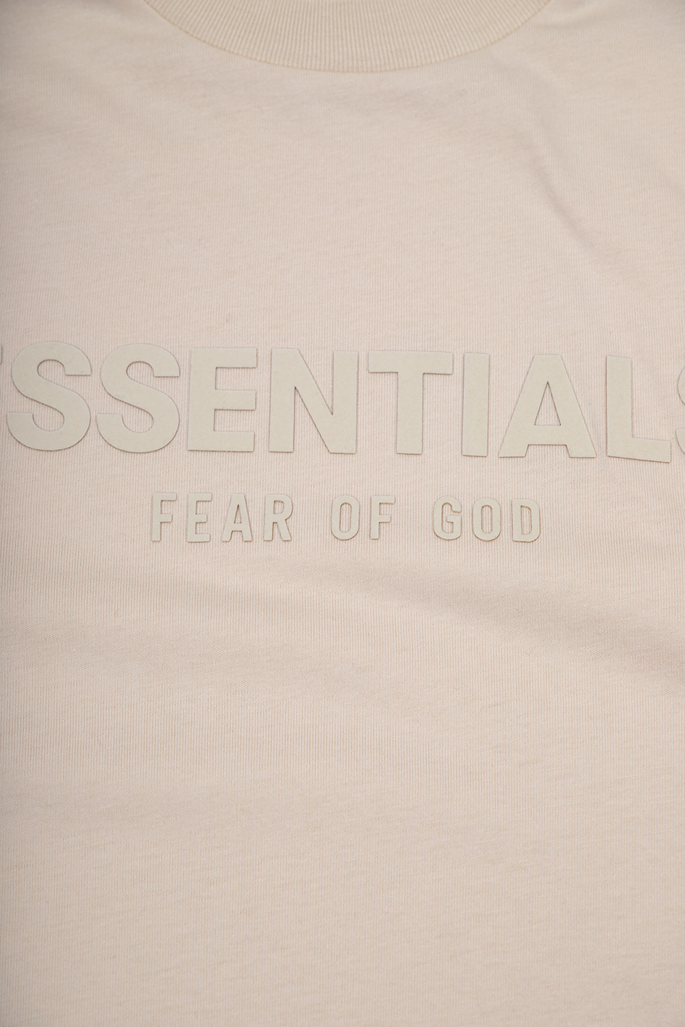 Fear Of God Essentials Kids box logo short-sleeved shirt