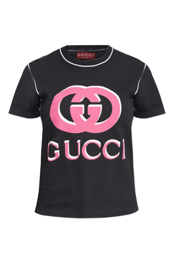 Gucci T-shirt z logo