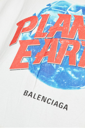 Balenciaga T-shirt z efektem ‘vintage’