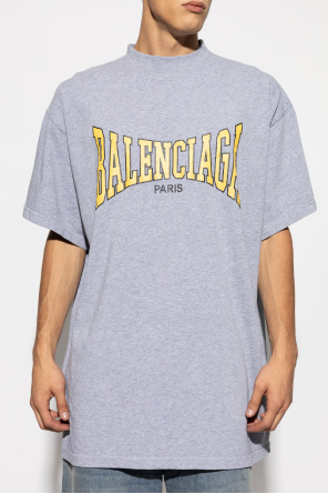 Balenciaga Palm Ritz Muscle Cotton Jersey T-shirt